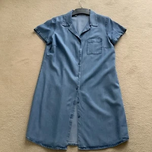 Hemdblusenkleid, Jeanskleid, 40 - Bild 1 von 4