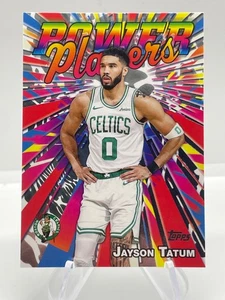 2025-26 Topps NBA Jayson Tatum Power Players Insert #PP-5 Boston Celtics Insert - Bild 1 von 2
