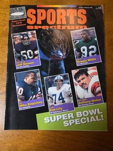 SUPERBOWL XXVI METRODOME--SPORTS SPECTRUM MAGAZINE- SUPERBOWL SPECIAL! 1992 - Picture 1 of 2