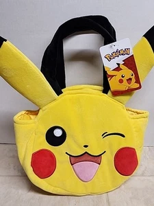 Brand New Easter or Halloween Pokemon Pikachu Plush Tote Bag - Picture 1 of 11