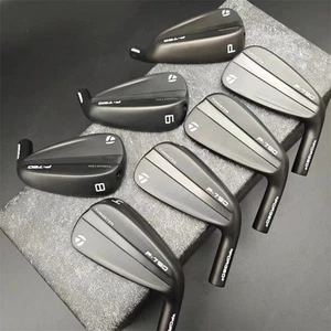 TaylorMade P790 Black Iron Heads 7pcs 4-PW Head Only - Picture 1 of 8