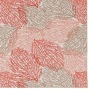 Linon Washable Hayden Polyester 2'x3' Rug in Ivory - Picture 1 of 17