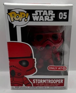 Funko Pop! Star Wars #05 Red Stormtrooper Target Exclusive Vinyl Bobble-Head - Bild 1 von 2
