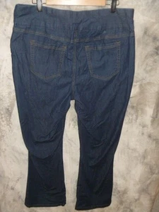 WOMAN WITHIN PULL ON BOOT CUT JEANS GR. 18 W .. WOW - Bild 1 von 5