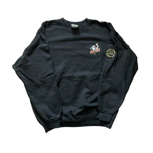 San Diego Gulls VTG Felpa Pullover L Large Hockey Nera usata 90s Old Money - Imagen 1 de 9