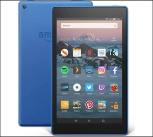 Amazon Fire HD 8 Tablet (8th Gen) 32GB | WI-FI | Alexa | UK Stock | Blue - Picture 1 of 1