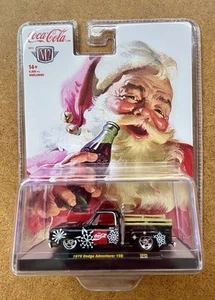M2 Machines 2024 Christmas Coca Cola 1978 Dodge Adventurer 150 SK09 - Picture 1 of 5