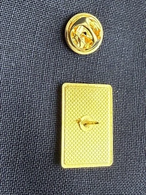 CD Corps Diplomatique Plakette 🟨 Vatikan-Diplomaten-Pin & Krügerrand Goldmünze - Bild 1 von 4