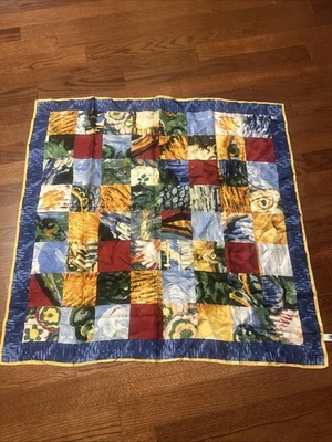 "Bufanda Museo de Bellas Artes MFA Boston 100 % seda Japón W34"" x L35""" Foto 1 de 4