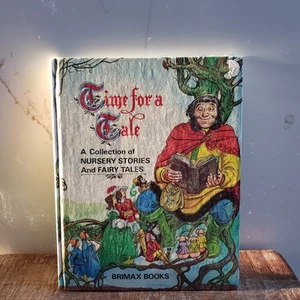 Vintage 1975 Time For A Tale Fairy Tales Hardcover Book Printed in Great Britain - Foto 1 di 5