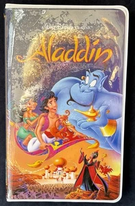 Disney Store ~ Aladdin Journal ~ BN ~ VHS Case Inspired - Picture 1 of 6