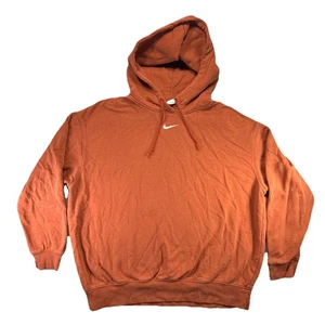Nike Center Swoosh Hoodie Mens Medium Pullover Sweatshirt Modern Longsleeve - Picture 1 of 8