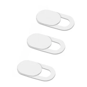 PRIVACY CAMERA COVER SECURITY BLOCKER WEBCAM CLOSURE WHITE for PHONES - Picture 1 of 6