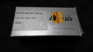 Burris 1" Low Extended Scope Mount Ring 420021 REAR ONLY + Box NOS 10861-LX - Picture 1 of 2