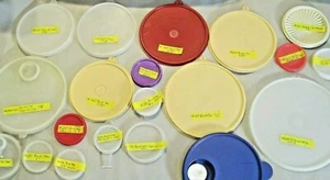 Vintage Tupperware Replacement Lid Lids Seal Cover - YOU CHOOSE - FREE SHIPPING! - Picture 1 of 196