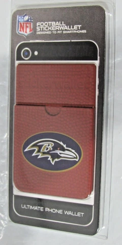 NFL Baltimore Ravens Sticker Wallet Football Textured by GameWear Cover