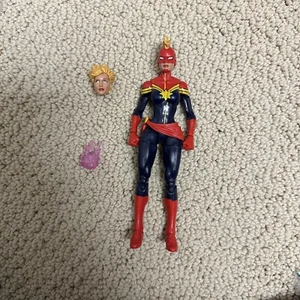 Marvel Legends Captain Marvel Figure 2013 Hasbro 6" Odin BAF Series With BAF - Picture 1 of 3