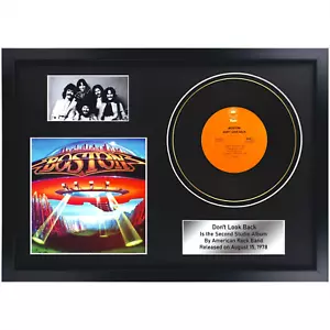 Boston - Don't Look Back / LP / Memorabilia / Souvenir in black frame - Picture 1 of 6