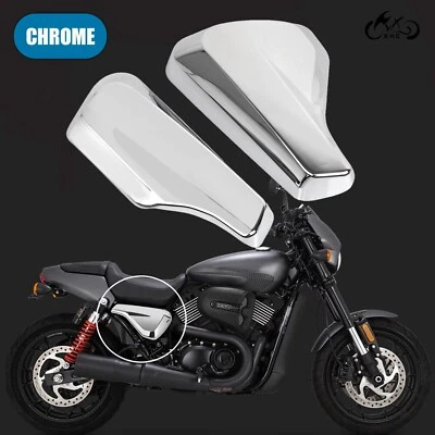 Cubierta de carenado lateral izquierda y derecha de batería para Harley Street 500 750 XG750 2014-20 Foto 1 de 4