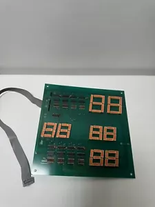 Wacky Gator Arcade Game Scoreboard Electronic Display Panel - TESTED WORKS - Picture 1 of 2