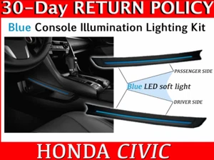 🔥 Genuine OEM Honda Civic Blue LED Console Illumination Kit 2016 - 2020 🔥 - Picture 1 of 4
