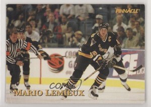 1997-98 Pinnacle Giant Eagle Mario's Moments Mario Lemieux #18 HOF