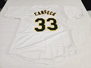 Jose Canseco Oakland Athletics Autographed Auto Jersey OKAUTHENTICS Certified