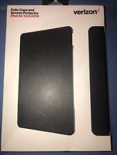 Verizon Folio Tablet Case +Screen Protector Apple iPad Air/Pro 10.5
