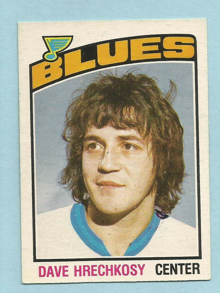1976-77 OPC O-Pee-Chee Hockey Dave Hrechkosy #364 St Louis Blues EX/MT **5 - Image 1 of 1