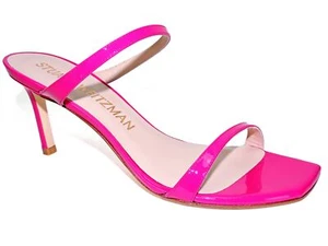 Sandalias para mujer Stuart Weitzman Aleena Slide Peonia Fucsia talla 7 M - Imagen 1 de 6