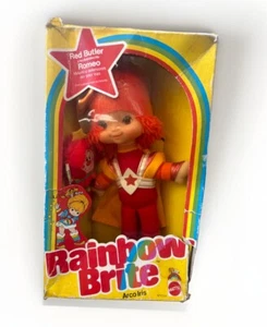 NIB Vintage Mattel Rainbow Brite 9" Red Butler & Romeo Sprite Foreign Box 1983 - Picture 1 of 13