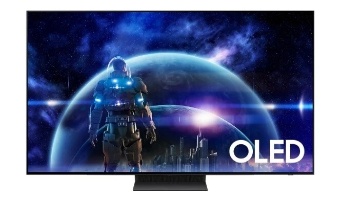 TV 48" SAMSUNG QE48S90DAE OLED 4K ULTRA HD SMART WIFI GRAPHITE BLACK NO 8K NO 3D - Immagine 1 di 4