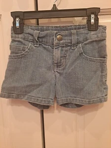 Lee Girls Vintage Jean Shorts Size 5 EUC Blue - Picture 1 of 3