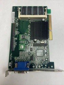 Matrox 834-00 Rev. A MGI G2+/MSDA/8BN/20 AGP Video Graphic Card-Tested - Picture 1 of 3