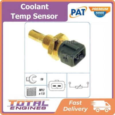 PAT Premium Coolant Temp Sensor fits BMW 3 Series E30 1.8L 4Cyl M10 B18 Foto 1 de 2