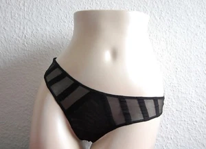 La Perla Women's Tulle Thong, Size 42/ Italy 4 Black UVP: 41€ - Picture 1 of 4