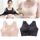 Women Seamless Front Buckle Collected Push Up Sleep Sports Bra
