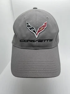 Corvette Gray Cotton Twill Hat Otto Chevy Hot Rods Plus Tag - Picture 1 of 6