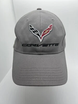 Sombrero Corvette Gris Algodón Sarga Otto Chevy Hot Rods Plus Etiqueta Foto 1 de 4