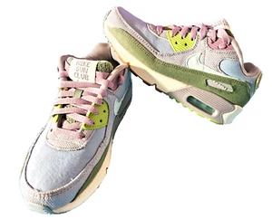 Nike Air Max 90 SE Next Nature Wolf Grey, Blue, Green, Purple. Size 6 young 8 W - Picture 1 of 17