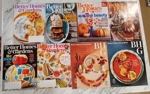 Better Homes And Gardens (BH&G) Fall 8 Magazine Lot - Picture 1 of 2