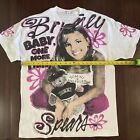 Backstock Britney Spears Baby One More Time Tour T-shirt homme grand