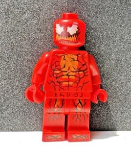 ⭐🦄 LEGO Marvel SH0632 Carnage Minifigura - Spider-Man Villano Coleccionable 🆓📦 - Imagen 1 de 2