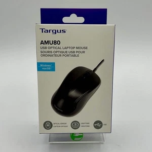 New Targus USB Optical Mouse AMU80 - Picture 1 of 2