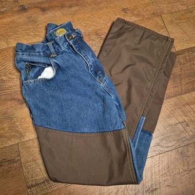 Брюки охотничьи Cabela's Roughneck Upland молодежный размер 16 джинсы с двойным коленом - Изображение 1 из 4