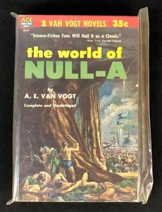 The World of Null-A/Universe Maker  AE Van Vogt  Ace 1953 D-31 Vintage Paperback - Picture 1 of 4