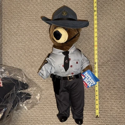 Pennsylvania State Police Bear Vintage Patriot Collectible Plush brand new 1994 - Image 1 of 4