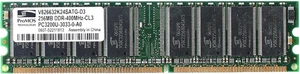 ProMOS 256MB SDRAM DDR 400 CL3 PC3200U-3033-A0 - Picture 1 of 1