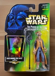Vintage 1997 Saelt-Marae (Yak Face) 5" Star Wars Actionfigur von Kenner, neu - Bild 1 von 3