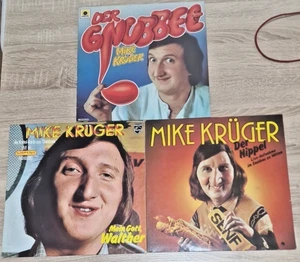 3 Stück Schallplatten Mike Krüger , Kellerfund, - Bild 1 von 1